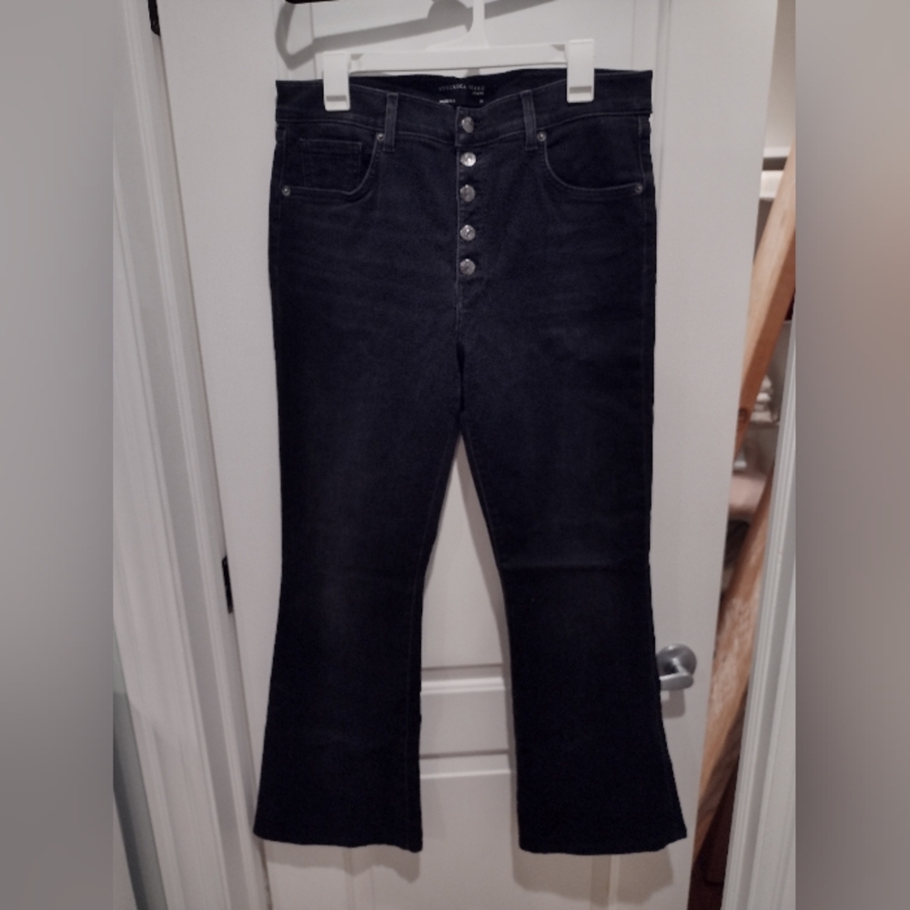 Veronica Beard black flare jeans size 32